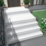 Čelo za gazišta Italiano White 17x120