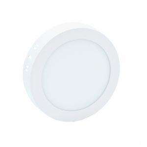 M12NO 12W 6500K beli nadgradni okrugli LED panel