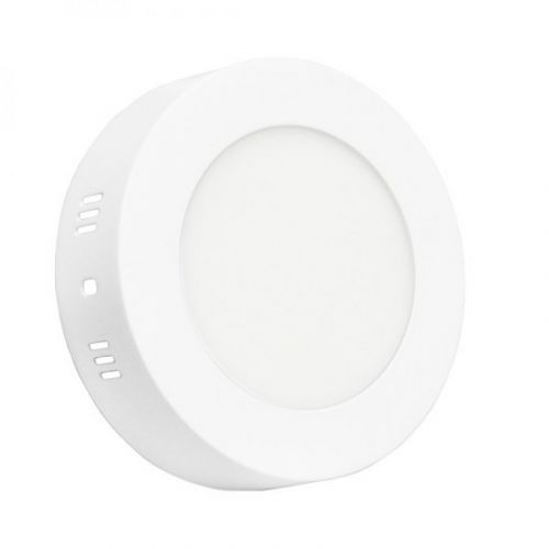 M6NO 6W 6500K beli nadgradni okrugli LED panel