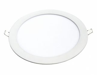 M18UO 18W 3000K beli ugradni okrugli LED panel