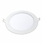 M12UO 12W 6500K beli ugradni okrugli LED panel