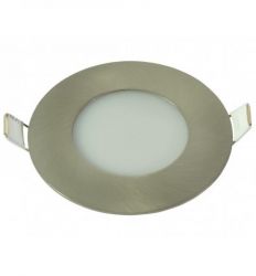 M3UO-SN 3W 3000K saten nikl ugradni okrugli LED panel