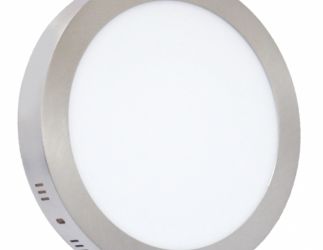 M24NO-SN 24W 3000K saten nikl nadgradni okrugli LED panel