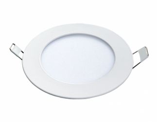 M6UO 6W 3000K beli ugradni okrugli LED panel