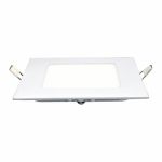 M6UK 6W 3000K beli ugradni kvadratni LED panel