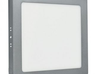 M18NK-SIL 18W 6500K srebrni nadgradni kvadratni LED panel