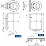Elit Bojler 50l TALAS S50V