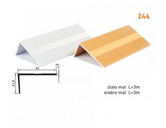 ALU Lajsna 244 Srebrna 3 m