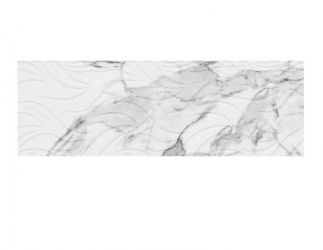 Marble Statuario Onda 25x75